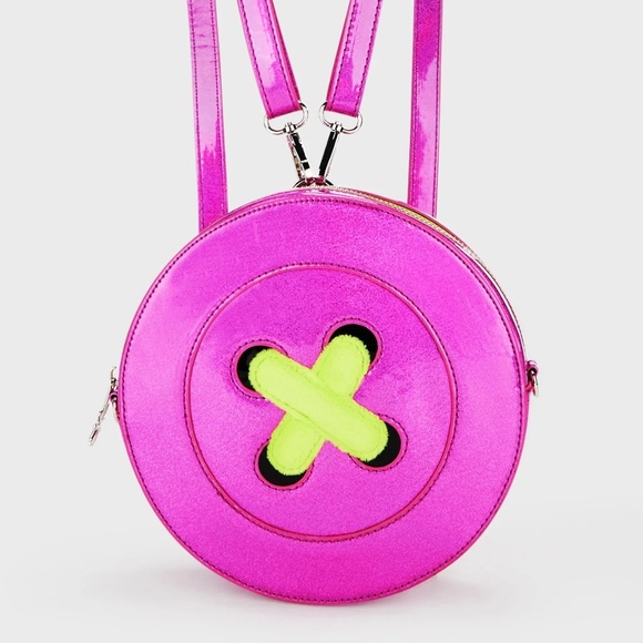 Dolls Kill Handbags - *~* NEW in Package ARTS N’ CRAFTS BUTTON Sew Cute BACKPACK PURSE Crossbody Bag